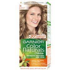 غارنييه كولور ناتشورالز 8.11 أشقر فاتح رمادي عميق