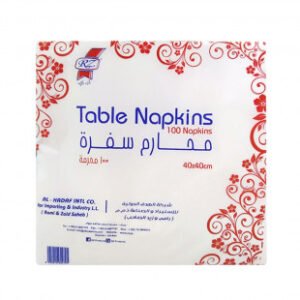 ار زد مناديل مائدة  40 سم 100 قطعة