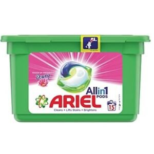 اريال كبسولات غسيل  الكل في 1 مع لمسة أوف داوني 15 قطعة