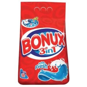بونكس مسحوق غسيل 3 في 1 أكتيف فريش 8 كجم