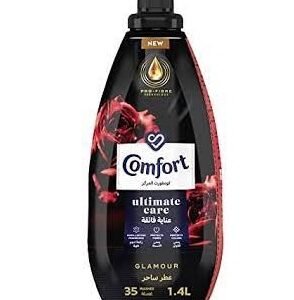 كمفورت عناية فائقة مركزة براقة منعم أقمشة أسود 1.4 لتر