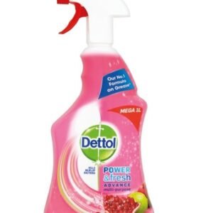 ديتول بخاخ باور فريش المضاد للبكتيريا يقتل 99.9٪ من جراثيم البكتيريا الكبيرة 1 لتر