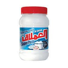 العملاق منظف أطباق سوبر معجون  أبيض 1 كجم