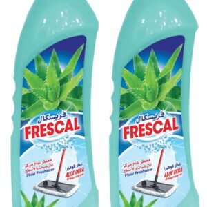 فريسكال معطر أرضيات برائحة الألوفيرا 750 مل عبوة من قطعتين بخصم 20٪