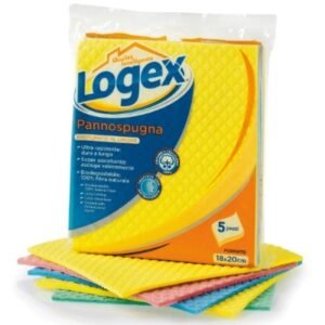 لوجيكس ترولوكس 5 قطع اسفنجة  18 × 20 سم