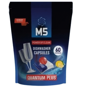 أقراص غسالات الأطباق M5 كوانتوم بلس 60 كبسولة
