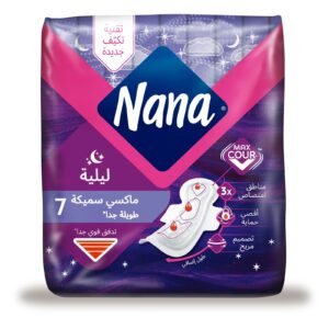 نانا فوط النسائية ماكسي سميكة ليلية 7 فوط