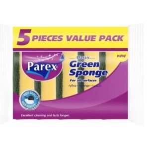 باريكس إسفنج كلاسيك فلات 5 قطع