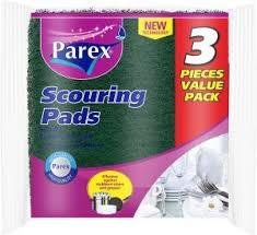 باريكس سيفة فرك للجلي 3 حبات 13 سم x 14 سم