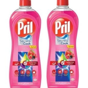 سائل غسيل الأطباق بريل 5 بلس 650 مل فواكه 2 عبوة