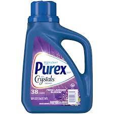 منظف ملابس سائل بوركس برائحة الكريستال بزهر اللافندر المنعش 1.47 لتر