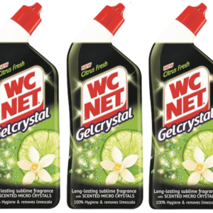 دبليو سي نت منظف التواليت جل منعش بالحمضالكريستال 750 مل 2 + 1 مجانًا