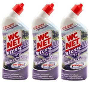 دبليو سي نت منظف المرحاض جل مكثف برائحة اللافندر 750 مل 2 + 1 مجانًا