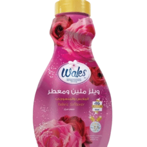 منعم ومعطر الأقمشة ويلز 1500 مل وردي