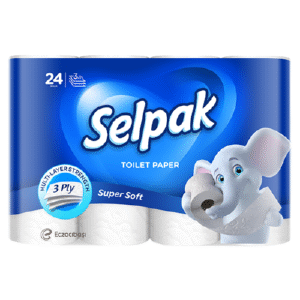 سيلباك ورق تواليت فائق النعومة 24 رول