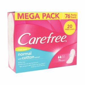 كيرفري برائحة القطن الطبيعي المنعش عبوة اقتصادية  76 قطعة