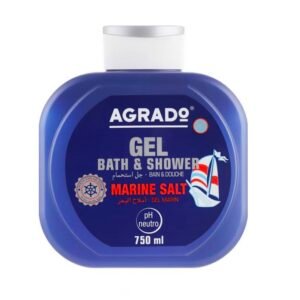 جل استحمام تريندي بالملح البحري من اجرادو 750 مل