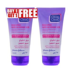 كلين آند كلير مزيل مكياج عميق 150 مل 1 + 1 مجاناً