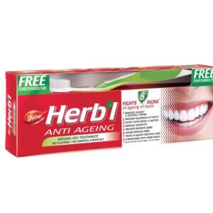 دابر معجون اسنان تقدم السن 150 + فرشاة