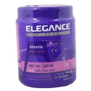 إيليجانس كريم حمام زيت خلاصة الكيراتين 1000 مل