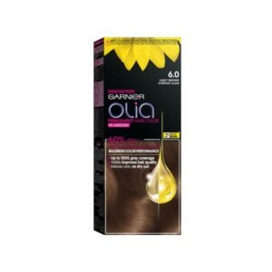 غارنييه أوليا صبغة شعر دائمة 6.0 بني فاتح