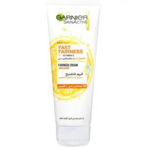 غارنييه كريم النهار سكين أكتيف فاست برايت مع 3 أضعاف فيتامين سي والليمون 100 مل