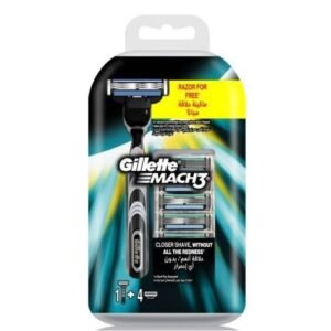 جيليت إعادة تعبئة شفرات ماك 3 مع شفرة حلاقة واحدة مجانًا