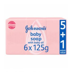 صابون جونسون للاطفال زهري 5 + 1250 ملم