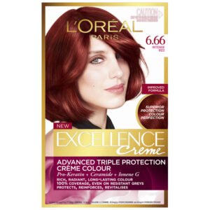 صبغة الشعر احمر كثيف، 6.66 من لوريال باريس