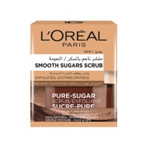 لوريال باريس مقشر ناعم بالسكر و زبدة الكاكاو