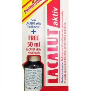 لاكالوت معجون أسنان 75 مل أصلي + فم سائل 50 مل
