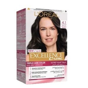 لوريال باريس إكسلنس كريم 4.1 صبغة شعر بني عميق 100 جم