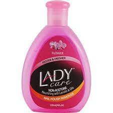 ليدي كير مزيل طلاء أظافر خالي من الأسيتون - زهرة 120 مل