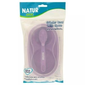 وعاء مطحنة للأطفال مع ملعقة