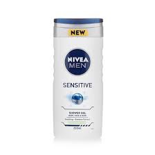 نيفيا شاور للجسم للرجال ، للوجه الحساس 250 مل