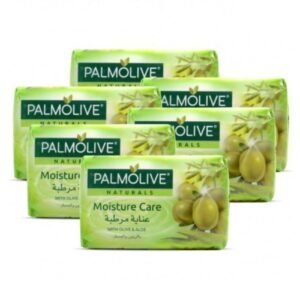 بالموليڤ  صابون متوازن وناعم بخلاصة الألوفيرا وزيت الزيتون 6 × 120 جم