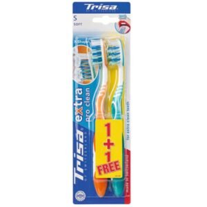 تريزا مجموعة فرشاة أسنان إكسترا ديو قطعتان