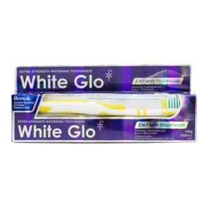 وايت جلو 2 في 1 معجون اسنان مع غسول للفم 150 جم