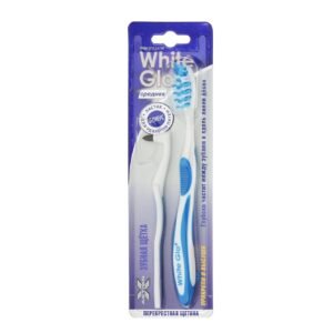 وايت جلو فرشاة أسنان إكس أكشن للتبييض مع ممحاة البلاك متوسط