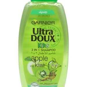 شامبو ألترا دوكس للأطفال 2 في 1 بالتفاح والكيوي من غارنييه 400 مل