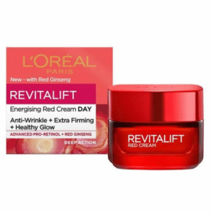 لوريال باريس كريم نهاري ريفيتاليفت بالجينسينج الأحمر 50 مل