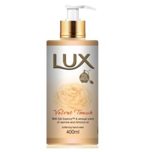 لوكس لمسة مخملية مع غسول اليدين الياسمين وزيت اللوز المنعم 400 مل