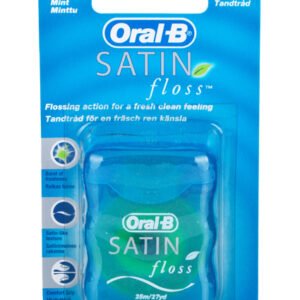 أورال-بي خيط تنظيف ساتان نعناع 25 متر