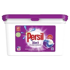 برسيل كبسولات لغسيل الملابس لحماية اللون 15 غسول