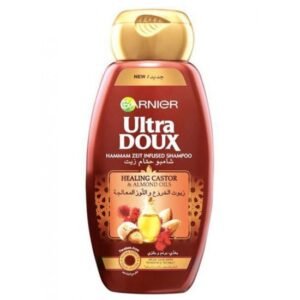 غارنييه ألترا دوكس شامبو بزيت الخروع واللوز المعالج 400 مل