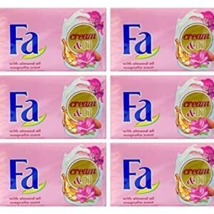 فا صابون كريم وزيت الحرير وماغنوليا 125 غم 6 قطع