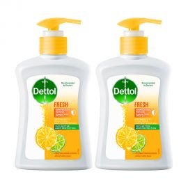 ديتول - غسول اليدين برائحة الليمون وزهر البرتقال 2 × 400 مل 25٪ خصم