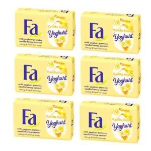فا صابون بالزبادي والفانيليا والعسل 125 غم 6 قطع