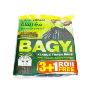 باجي اكياس القمامة 32 كالون *4